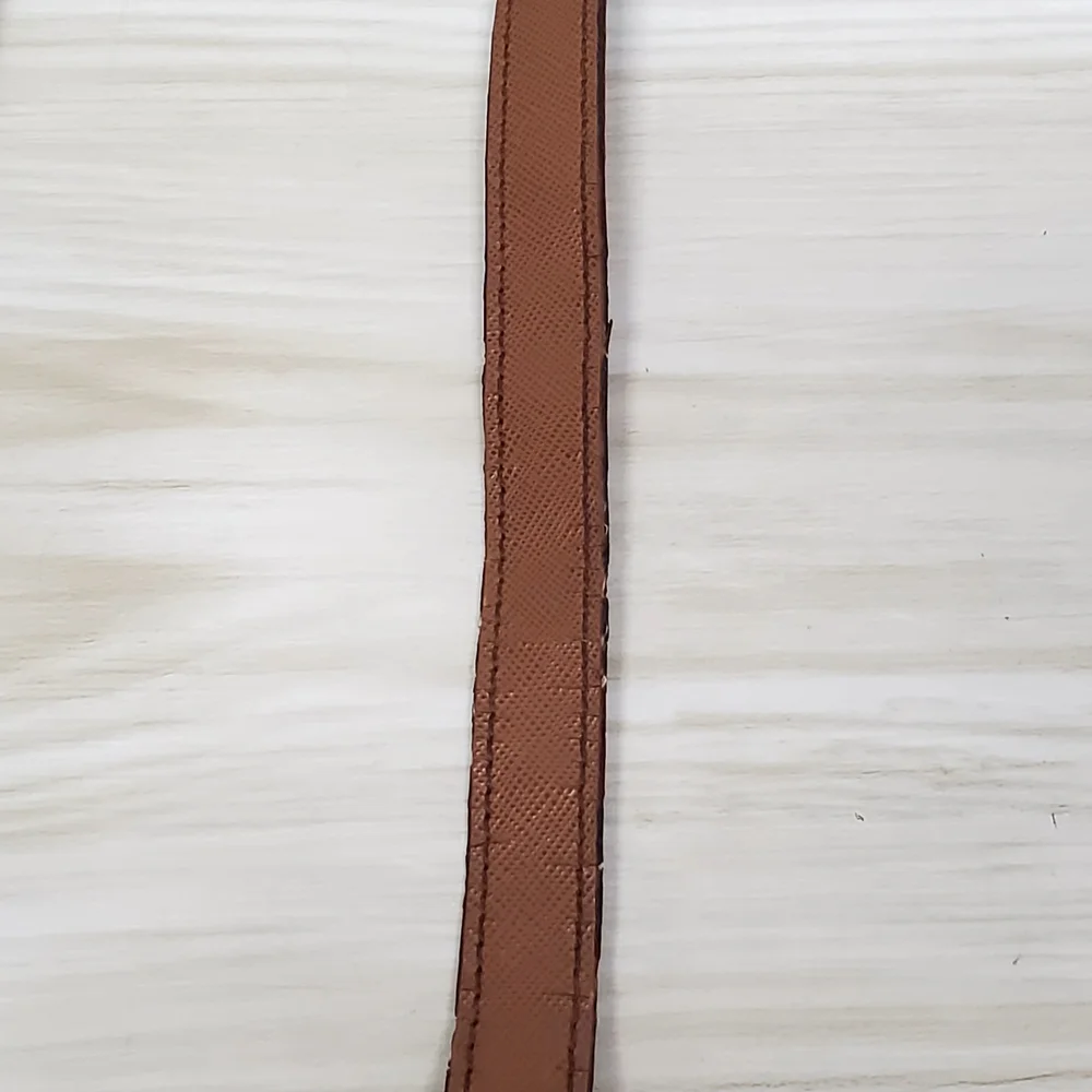 Michael Kors Navy and Brown Crossbody Bag